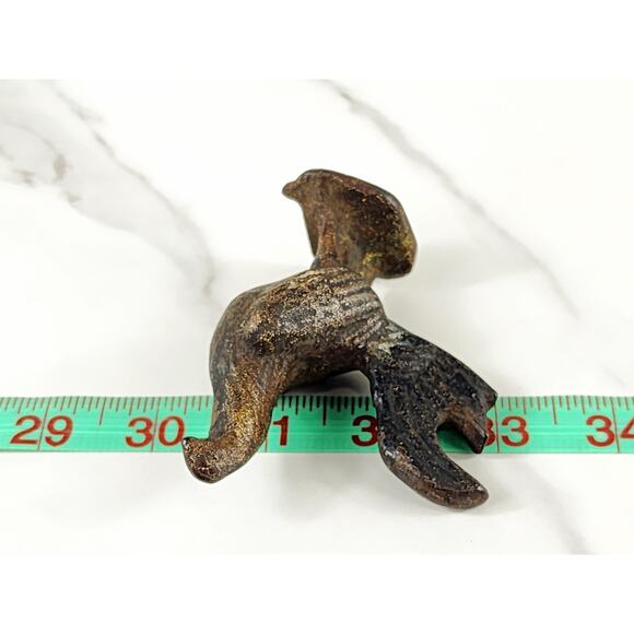 Cast Iron Rooster Chicken Hen Beer Bottle Opener 3 1/4" Animal Figurine 90s Vtg - Picture 12 of 12